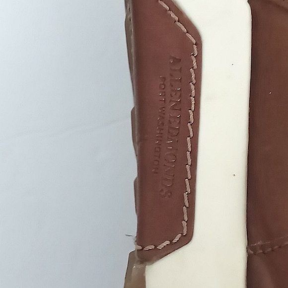 Allen Edmonds Sneakers Men's Size 8.5 D A-Trainers Brown Lace Up Leather Pre-own - Picture 13 of 15